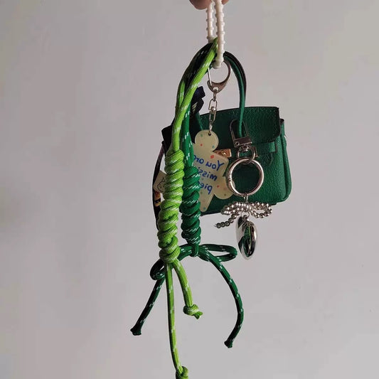 mini bag charm with AirPods Case Holder